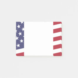 Bloco Post-it Bandeira Americana - Celebrar os EUA - Clássico de