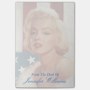 Bloco Post-it Bandeira de Marilyn