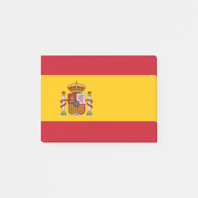 Bloco Post-it bandeira espanhola (Frente)