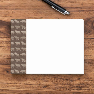 Bloco Post-it Blocos de Notas Capivara com Estampa