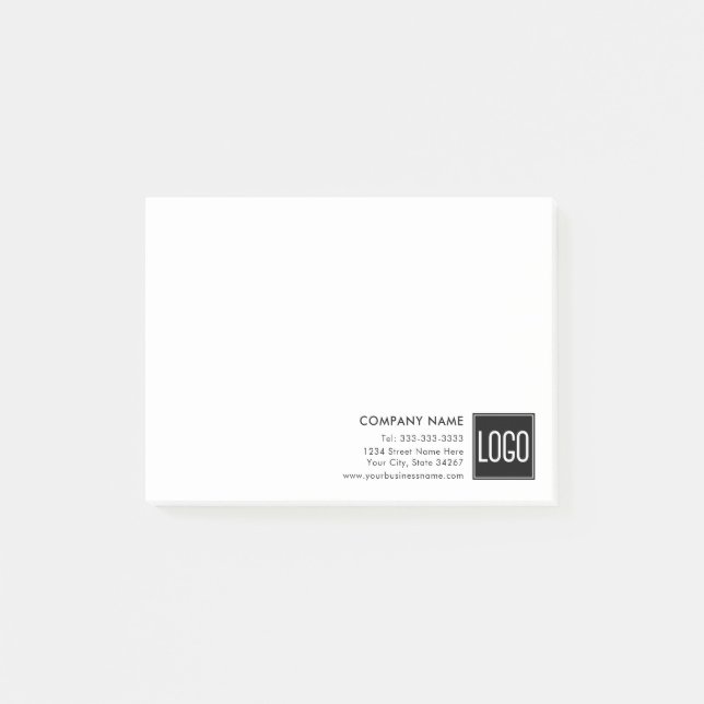 Bloco Post-it Blocos de Notas Post-it Personalizados para Empres (Frente)