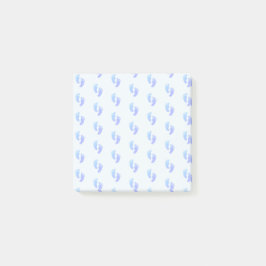 Bloco Post-it Blue Little Emoji Foot