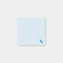 Bloco Post-it Blue Little Emoji Foot