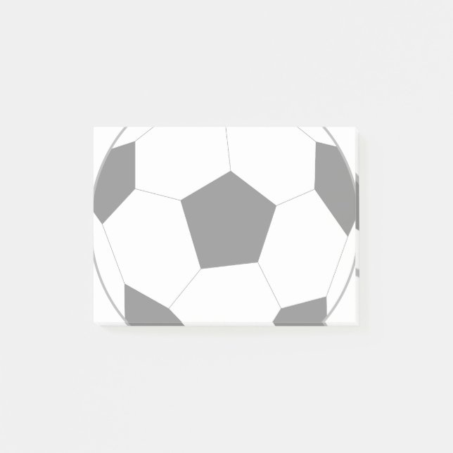 Bloco Post-it Bola de futebol (Frente)
