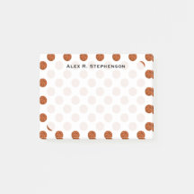 Bolas de Basquete de Monograma em Branco