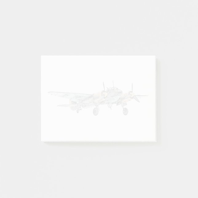 Bloco Post-it Bombardeiro Junkers Ju 88 (Frente)