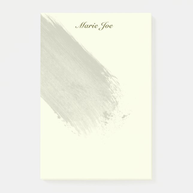 Bloco Post-it Bonito Watercolor Confetti Splatter Boarder (Frente)