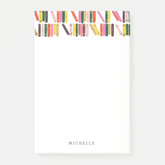 Bloco Post-it Bookworm (Frente)