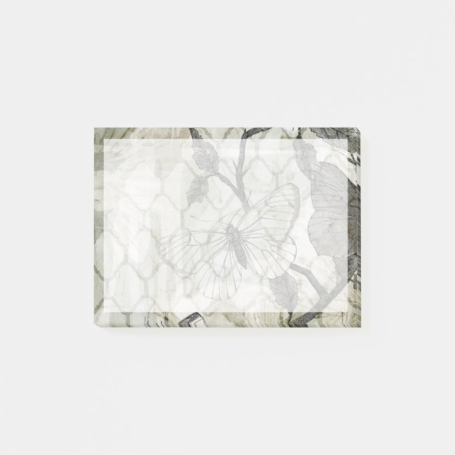 Bloco Post-it Borboletas árabes II (Frente)