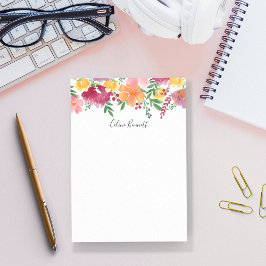 Bloco Post-it California Poppy Personalizada