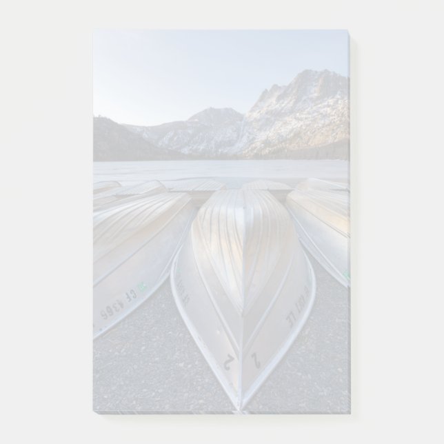 Bloco Post-it Canoa no lago (Frente)