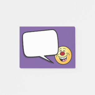 Bloco Post-it Cara de zombaria Grumpey