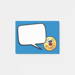 Bloco Post-it Cara estranha Grumpey