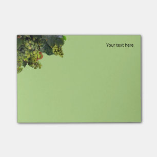 Bloco Post-it Cargo--Notas das uvas