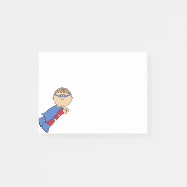 Bloco Post-it Cargo--Notas de SuperBoy (Frente)