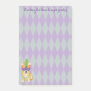 Bloco Post-it Carnaval Frenchie