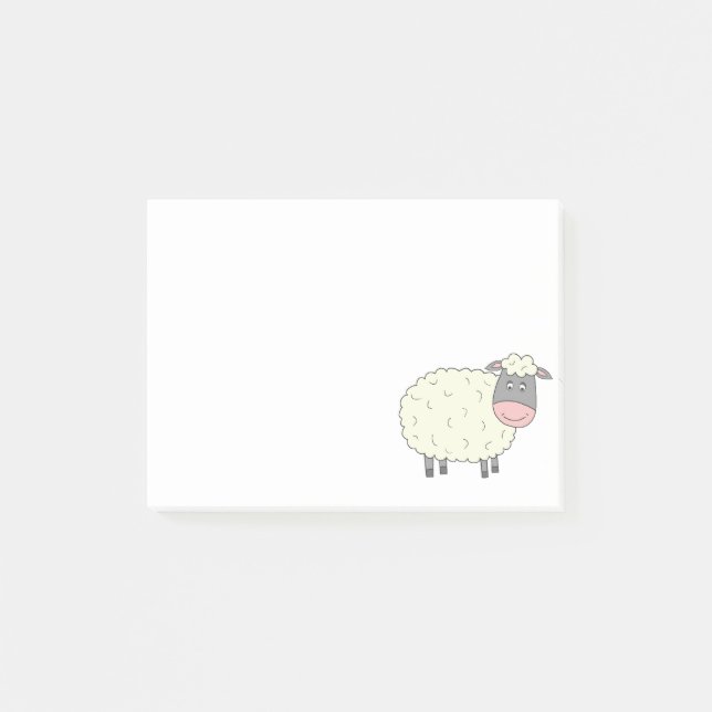 Bloco Post-it Carneiros do Baa do Baa (Frente)