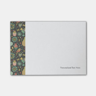 Bloco Post-it Cartão brilhante saboroso do chá