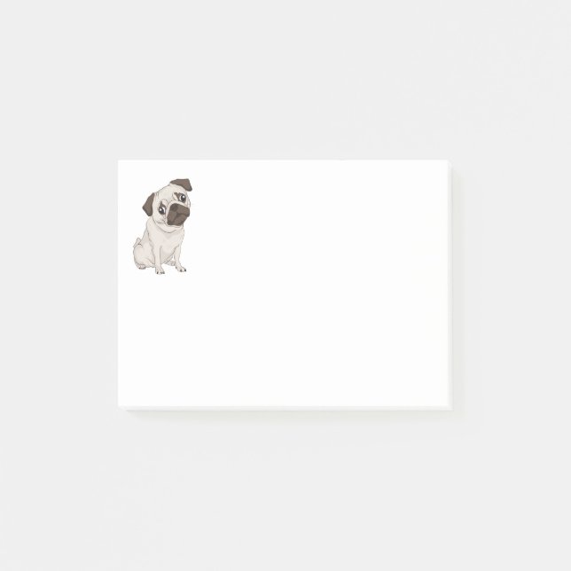 Bloco Post-it Cartonagem Cachorro Cachorro Cachorro Postado IT N (Frente)