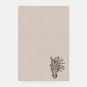 Bloco Post-it Cavalo tribal