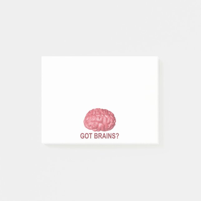 Bloco Post-it Cérebros obtidos? (Frente)