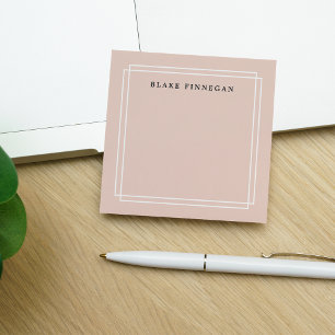 Bloco Post-it Chic Blush   Personalizado