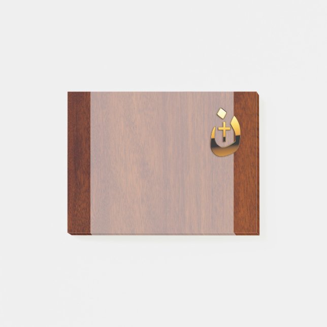 Bloco Post-it Christian Nazarene e Cross Solidariedade (Frente)