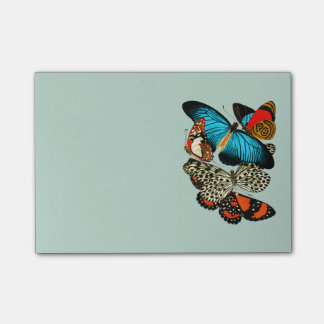 Bloco Post-it Colagem da borboleta