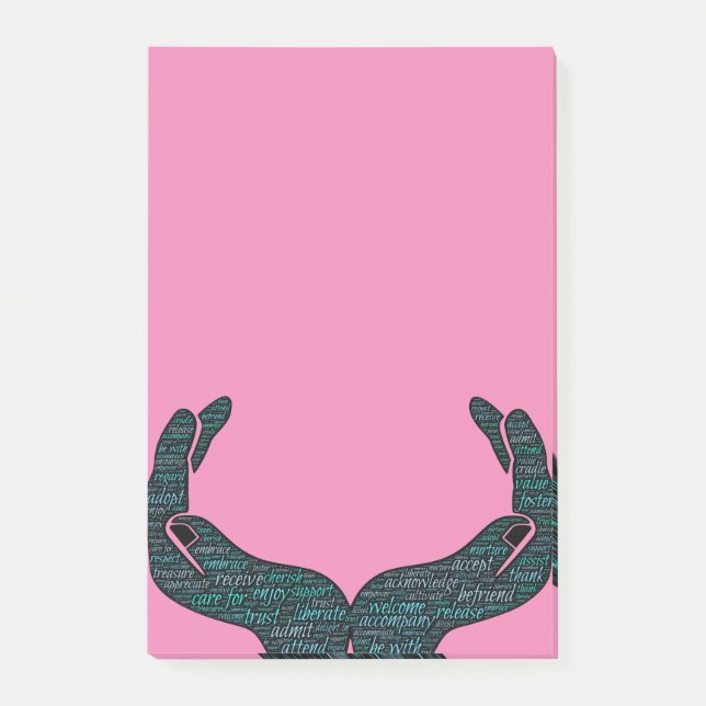 Bloco Post-it Conecte profundamente com cada notação & (Frente)