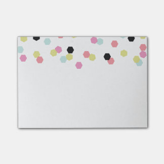 Bloco Post-it Confetes do Hex - notas de post-it