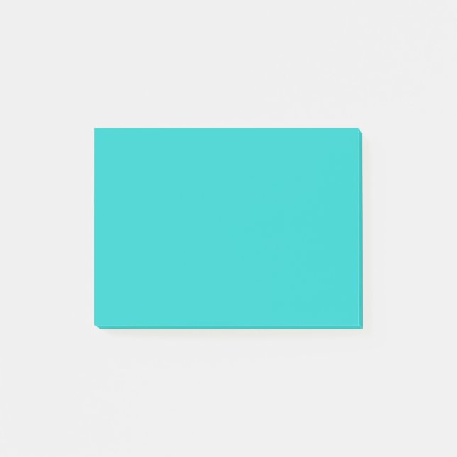 Bloco Post-it Cor Azul do Ovo de Robin Natural (Frente)