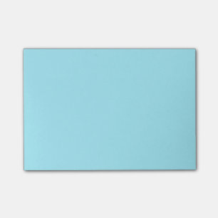 Bloco Post-it Cor azul neon