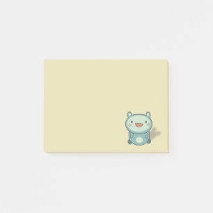 Bloco Post-it Criatura de Urso Bonita