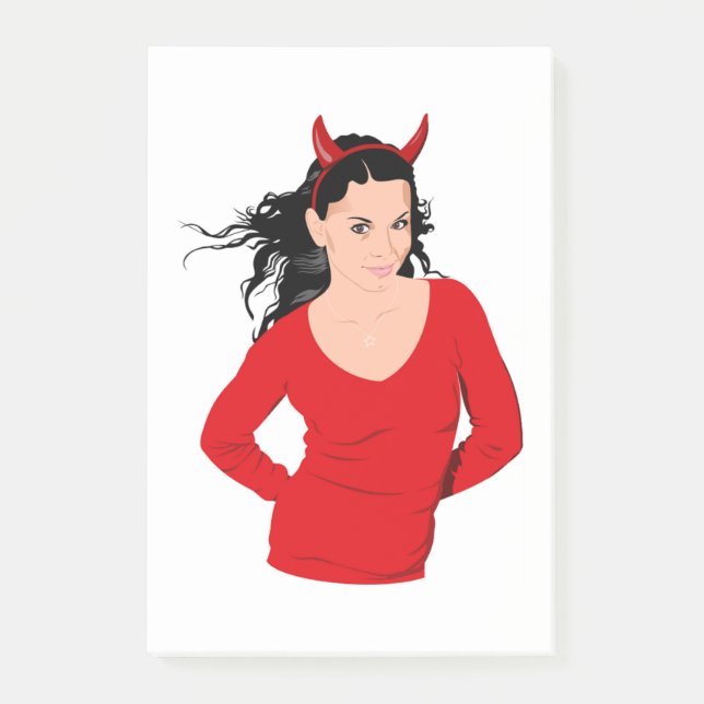 BLOCO POST-IT DEVIL GIRL (Frente)