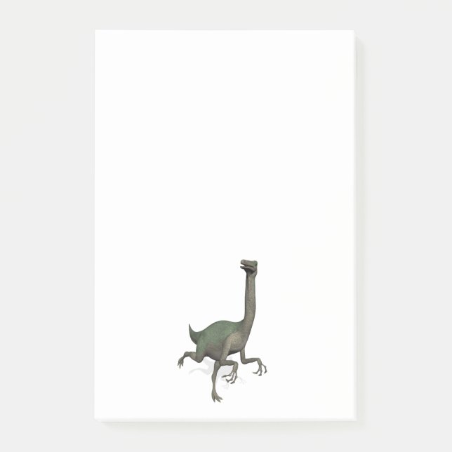Bloco Post-it Dino Dinosaur Gallimimus (Frente)