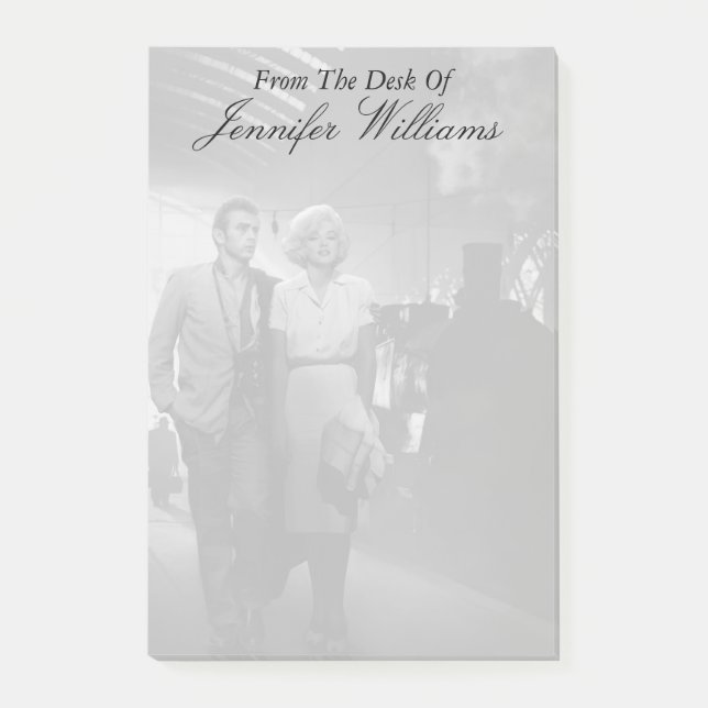 Bloco Post-it Dizendo adeus (Frente)