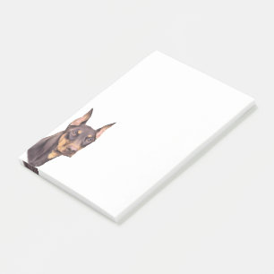 Bloco Post-it Doberman Pinscher Dog