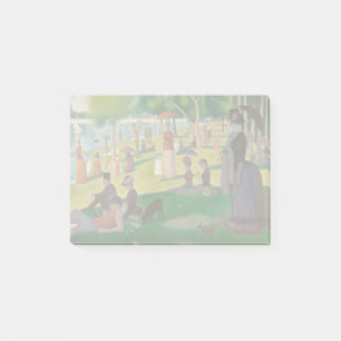 Bloco Post-it Domingo na pintura de La Grande Jatte Seurat