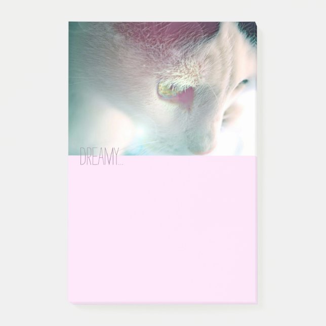 Bloco Post-it Dreamy Cat Retrait (Frente)