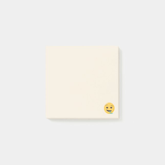 Bloco Post-it Drool Emoji (Frente)