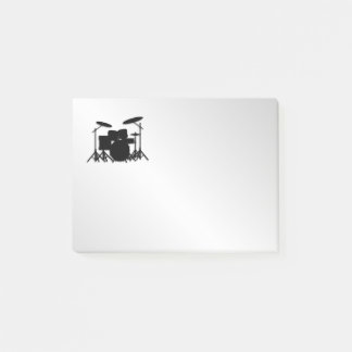 Bloco Post-it Drum Set Music Design