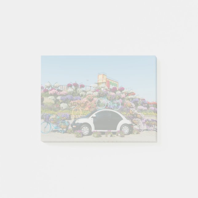Bloco Post-it Dubai Miracle Garden (Frente)