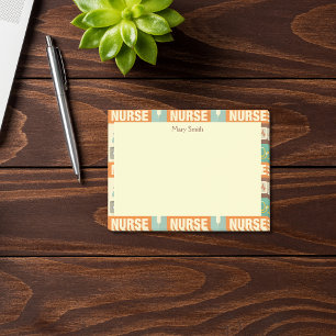 Bloco Post-it Enfermeira Profissional•Personalizado