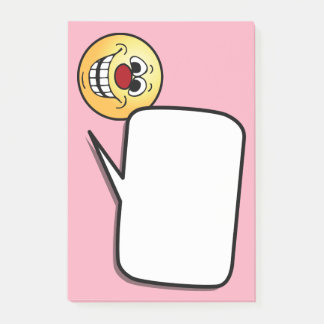 Bloco Post-it Engraçado Cheio