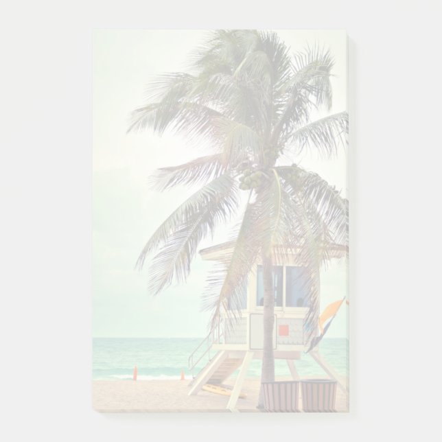 Bloco Post-it Estação |Florida do Lifeguard (Frente)