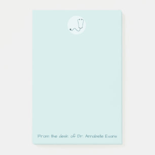 Bloco Post-it Estetoscópio