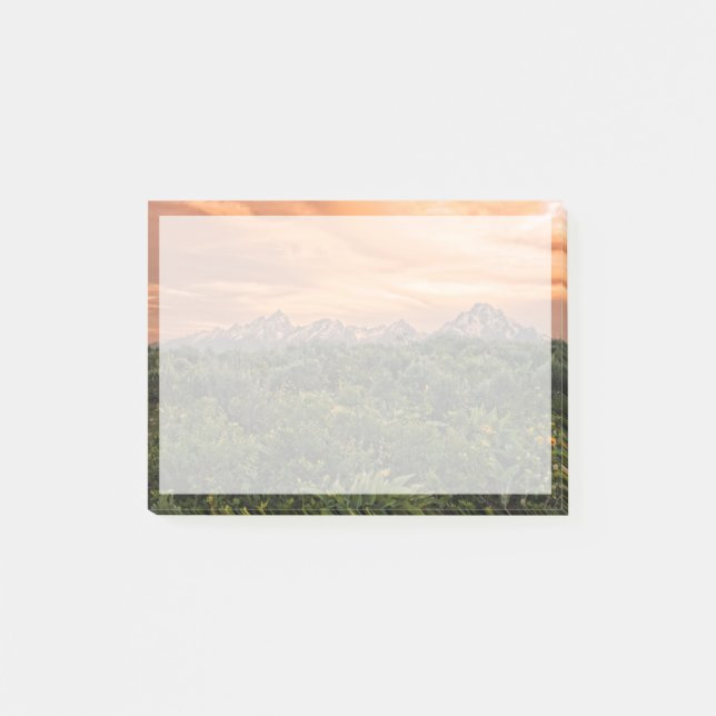 Bloco Post-it EUA, Wyoming, Grand Teton National Park 1 (Frente)