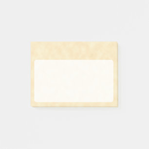 Bloco Post-it Exame de Papel de Pergaminho Natural Antiguo