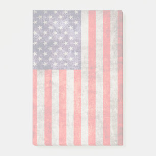 Bloco Post-it Falln Antique Bandeira Americana
