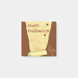 Bloco Post-it Feliz Halloween Bloody Wallpaper